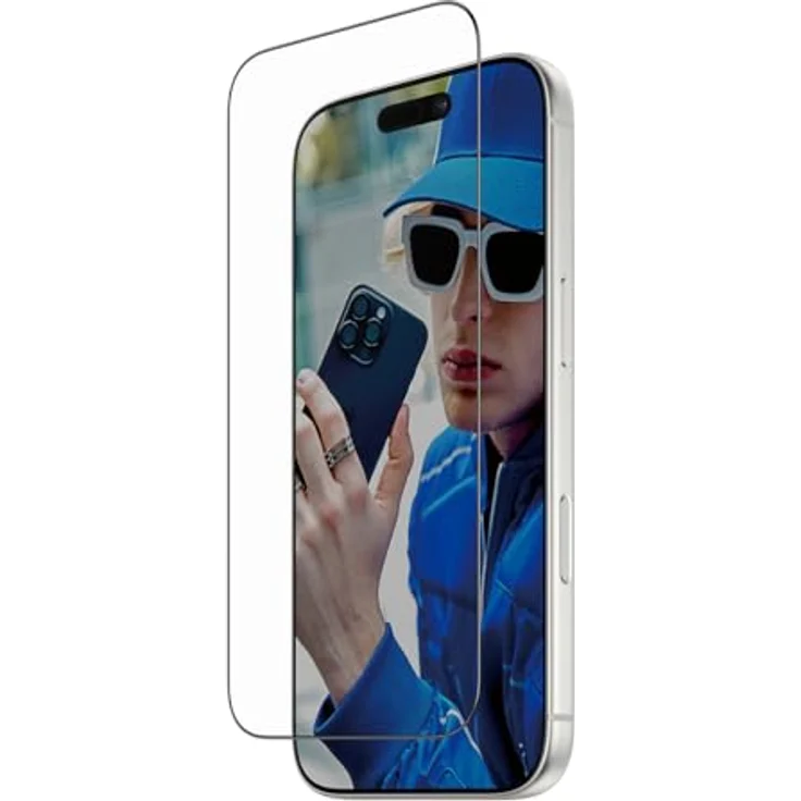 PanzerGlass Ultra Wide Fit, Smartphone Schutzfolie für Apple iPhone 17, transparent, bruchsicher, kabelloses Laden, aus recyceltem Kunststoff – Bild 2