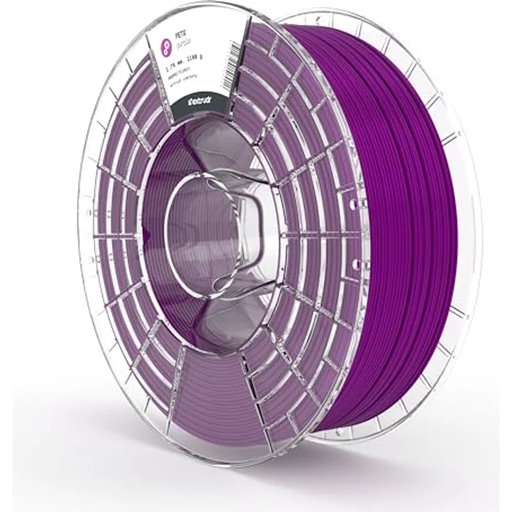 Extrudr 3D-Filament PETG purple 1.75mm 1100g Spule – Bild 2