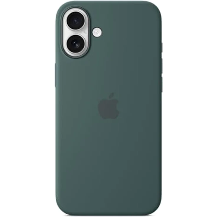 Apple iPhone 16 Plus Silikon Case mit MagSafe – Seegrün – Bild 4