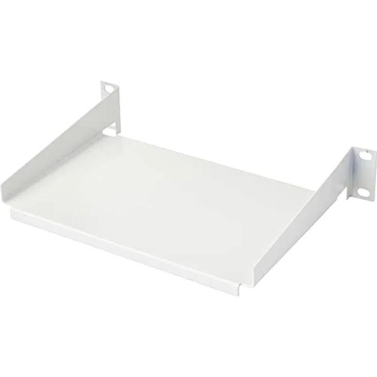 Renkforce RF-4746648 254 mm 10 Zoll Netzwerkschrank-Bodenblech - Schlankes Design, einfache Montage, Lichtgrau – Bild 2