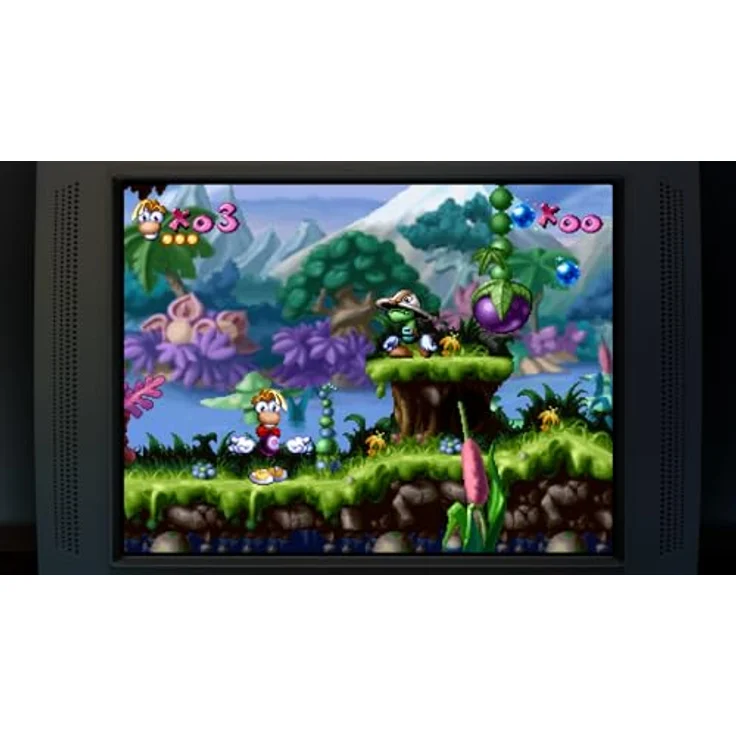 Atari Rayman: 30th Anniversary Edition - PS5, inklusive Stickerblatt, Postkarten, Wendecover und über 120 zusätzliche Levels – Bild 3