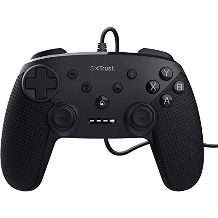 Trust Gaming GXT 541 Muta PC Controller Kabelgebunden, 75% Recycelten Materialien, 3m USB-Kabel, 15 Tasten, Vibrations-Feedback, Joystick Gamepad mit Kabel für Computer, Laptop, Windows 10/11 – Bild 1