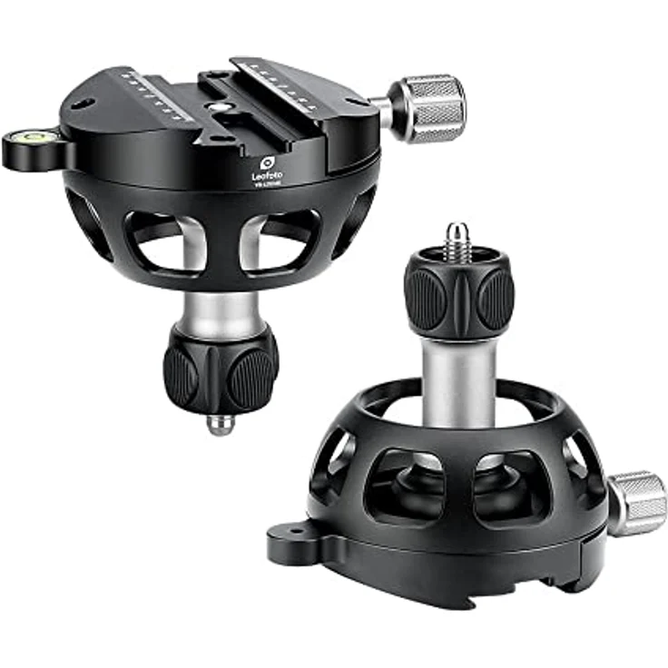 LEOFOTO YB-100LK Nivelliereinrichtung, 100mm mit Haken & Arca-Swiss Aufnahme, kurzer Griff – Bild 2