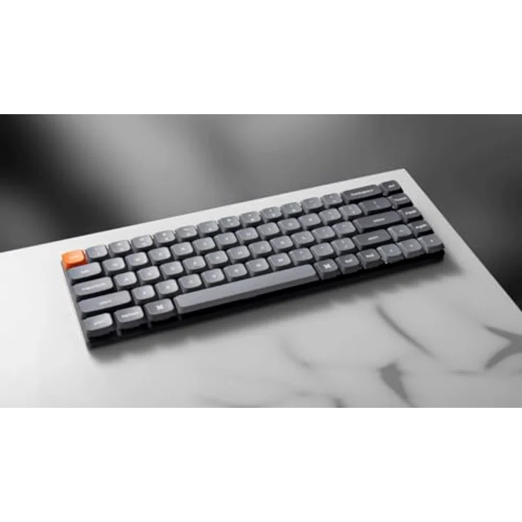 Keychron K7 Max QMK/VIA Ultraflache Kabellose Mechanische Gaming-Tastatur, 2,4 GHz/Bluetooth/USB, 65% Layout, RGB LED, Switch Brown, Hot-Swappable, für Mac Windows, Aluminiumgehäuse – Bild 4
