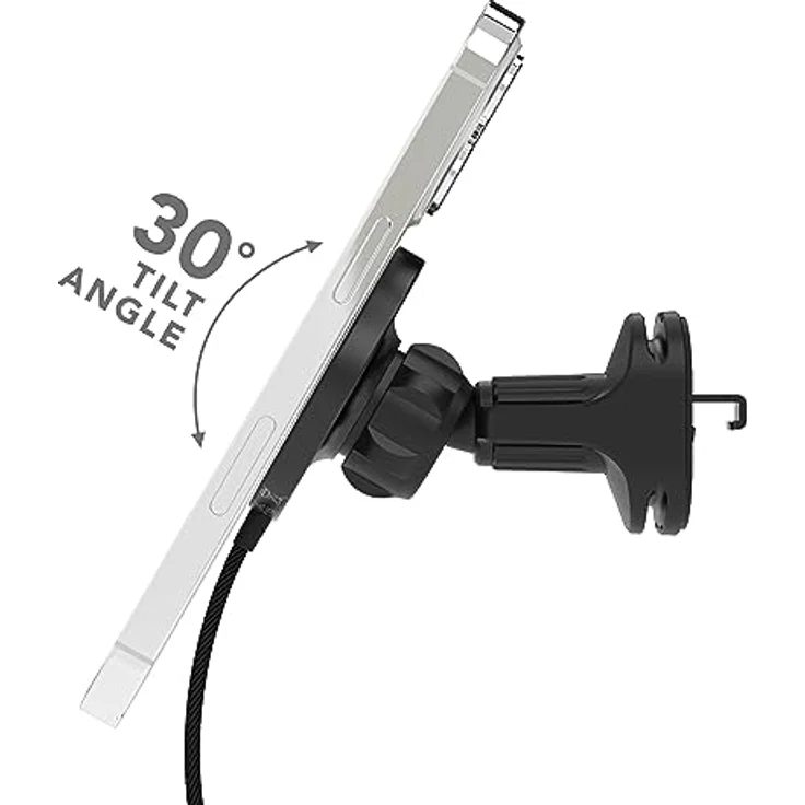 Vonmählen Aura Car Black, Magnetisches Wireless Charging Pad für das Auto mit bis zu 15 W Schnellladefunktion, kompatibel mit MagSafe-Geräten – Bild 9