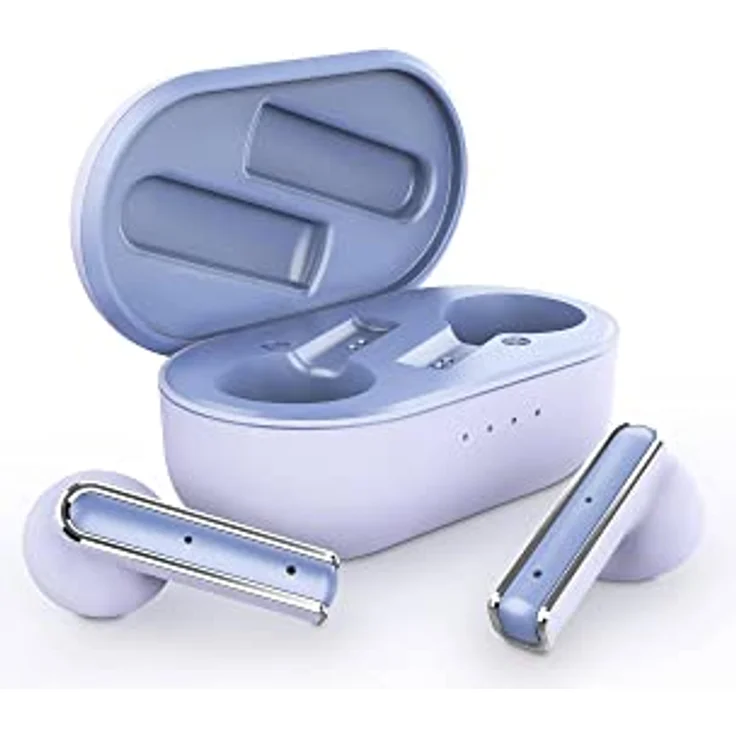 Energy Sistem Earphones True Wireless Style 4 Violet (Kopfhörer zum kabellosen Musikgenuss Kompaktes und ergonomisches Design Charging case Kompatibel mit der ESmart Connect App) - Violett – Bild 5