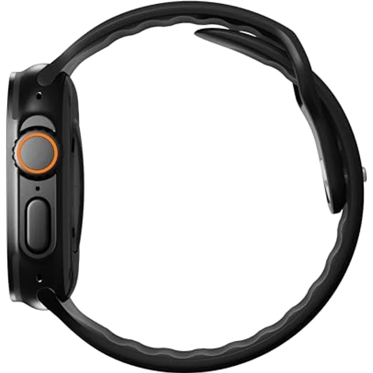 NOMAD Tempo Band für Apple Watch 49mm, wasserfestes und schlankes Sportarmband, Schwarz – Bild 2