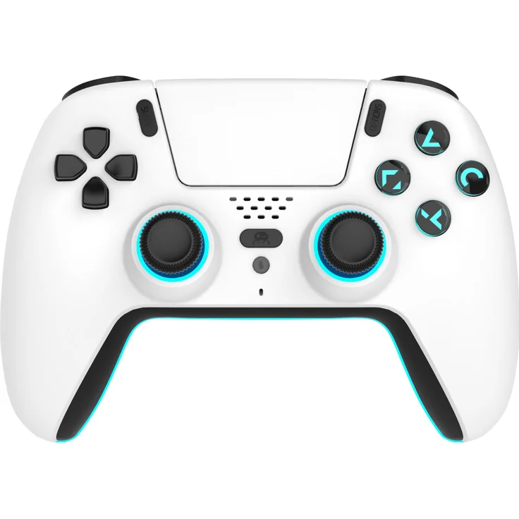 Freaks and Geeks PS5 Controller wireless, Gaming Controller, Weiss