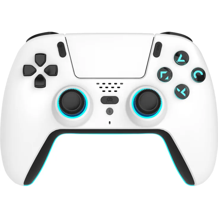 Freaks and Geeks PS5 Controller wireless, Gaming Controller, Weiss