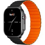 IMIKI SF1 Smartwatch mit Magnetarmband, 2.01 Zoll AMOLED-Display, 15 Tage Akkulaufzeit, IP68 Wasserschutz, Messung von Blutsauerstoff und Herzfrequenz, 100+ Fitnessmodus, für Android und iOS geeignet
