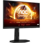 AOC Gaming 24G4X - 24 Zoll FHD Monitor, 180 Hz, 1 ms, FreeSync Prem., G-Sync comp., HDR10 (1920x1080, HDMI, DisplayPort) schwarz