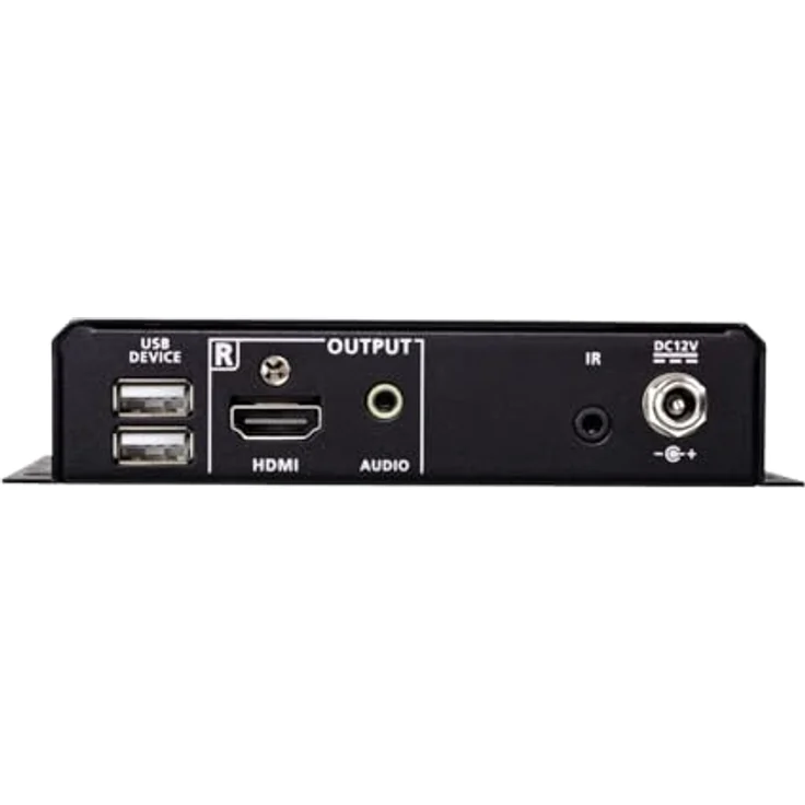 Aten VE1833 True 4K HDMI/USB HDBaseT3.0-Lite Transceiver mit PoH, KVM Switch, Schwarz, Übertragung bis 40 m, Unterstützung für HDR und Dolby Vision – Bild 2