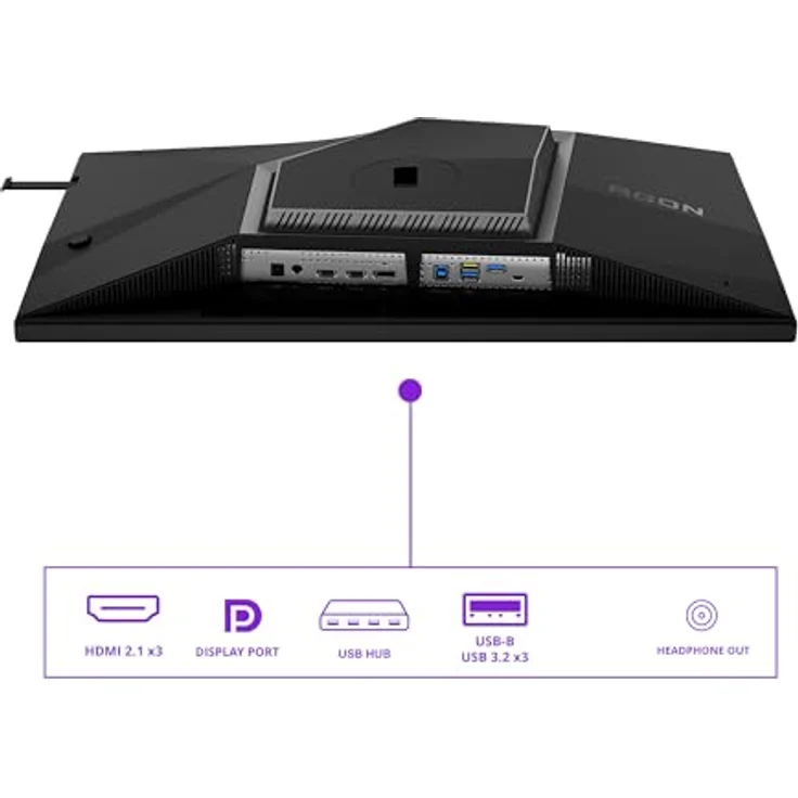 AOC AGON PRO AG276QSG2, Gaming-Monitor – Bild 4