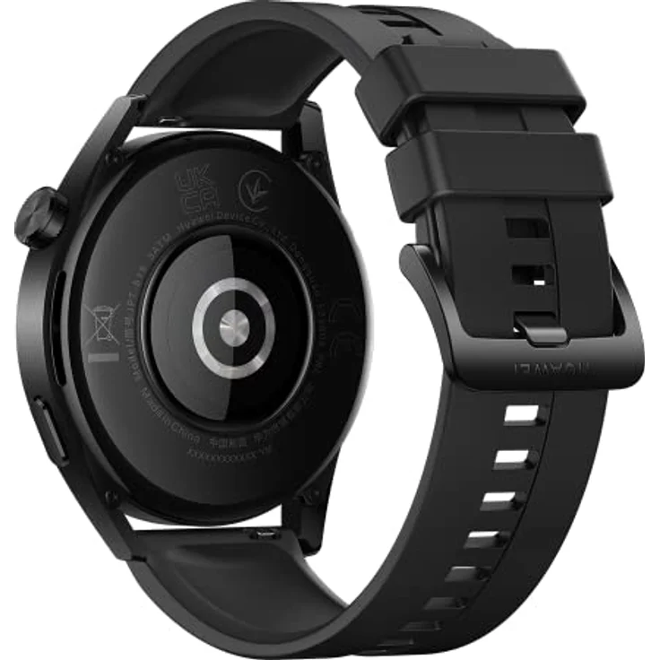 HUAWEI WATCH GT 3 46mm Smartwatch, lange Akkulaufzeit, ganztägige SpO2-Überwachung, KI-Lauftrainer, genaue Herzfrequenzüberwachung, 100+ Trainingsmodi,Deutsche Version, Schwarz – Bild 2