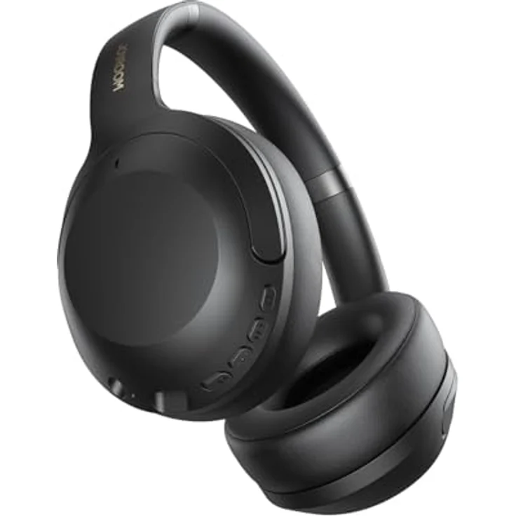 Joyroom J-Head Series JR-JH2, Hybrid ANC Wireless Kopfhörer in Schwarz, 100 Stunden Akkulaufzeit, Bluetooth 5.4, kablegebunden, Dual-EQ-Modi – Bild 5
