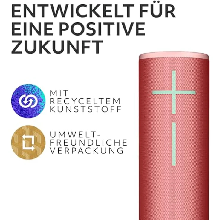 LOGITECH UE BOOM 4 RASPBERRY - Bluetooth-Lautsprecher in Rosa – Bild 8