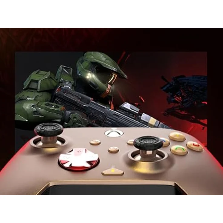pdp Rematch Nubia Bronze Xbox Series X Controller mit Dual Rumble Motors, Golden One Size – Bild 2