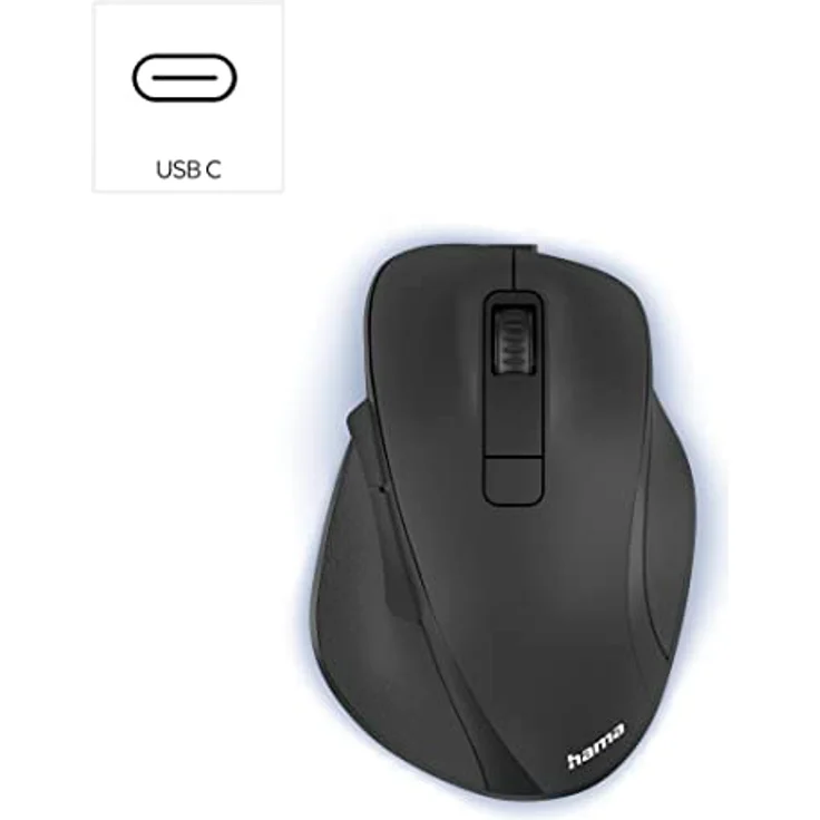 Hama MW-500 Recharge Maus rechts RF Wireless Optisch 1600 DPI (00173032) – Bild 2