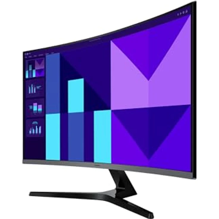 SAMSUNG 32 Zoll Essential S3 S39GD, Full HD Computer-Monitor mit 100 Hz, 1800R Curved, Game Mode und Eye Saver Mode, LS32D396GAUXEN – Bild 3