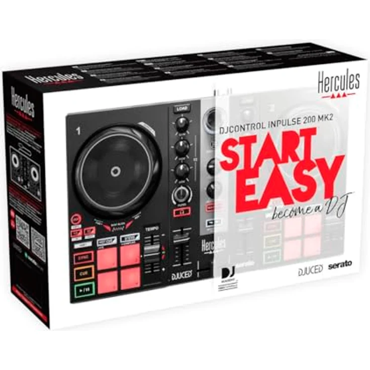 Hercules DJControl Inpulse 200 MK2 DJ Controller – Bild 3