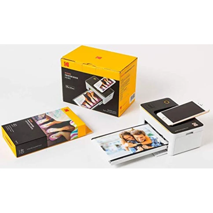 Kodak Dock Wi-Fi-Fotodruckerpatrone PHC Refill & Fotopapier - 40er-Pack, weiß – Bild 4