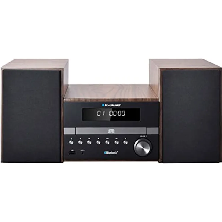 Blaupunkt MS46BT Home Audio System Home Audio Micro System 100 W Black Wood