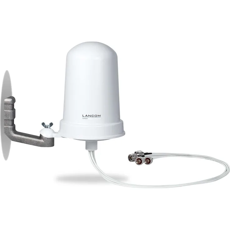 Lancom Systems AIRLANCER ON-Q360AG, Outdoor Access Point mit 360° Abstrahlwinkel, 4x4 MIMO, bis zu 1.300 Mbps, inkl. Kabel und Montagesatz