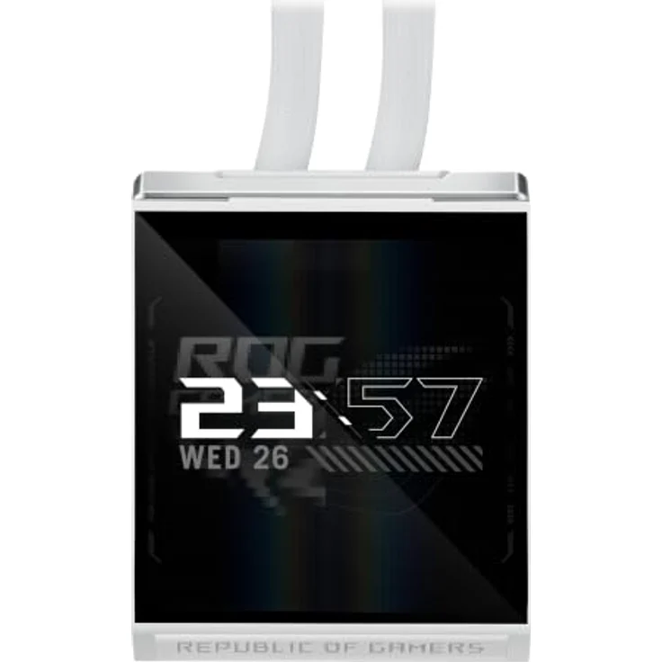 ASUS ROG Strix SLC IV 360 ARGB LCD All-in-One Flüssig-CPU-Wasserkühlung mit 720x720 IPS-Display, Kabelmanagement und Unterstützung für Intel LGA 1700 und AMD AM5 – Bild 5
