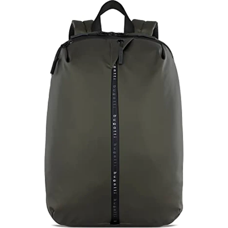bugatti blanc Rucksack, Freizeit-, Daypack- und Arbeitsrucksack bis 15", mit gepolstertem Laptopfach, 32x15,5x45 cm, olive – Bild 1
