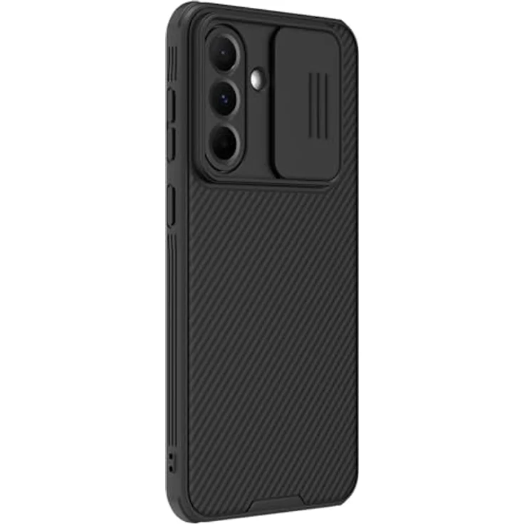 Nillkin CamShield Pro Series Schutzhülle für Samsung Galaxy A56 5G, Schwarz – Robuste Handyhülle mit Kameraabdeckung und Anti-Fingerabdruck-Oberfläche – Bild 3