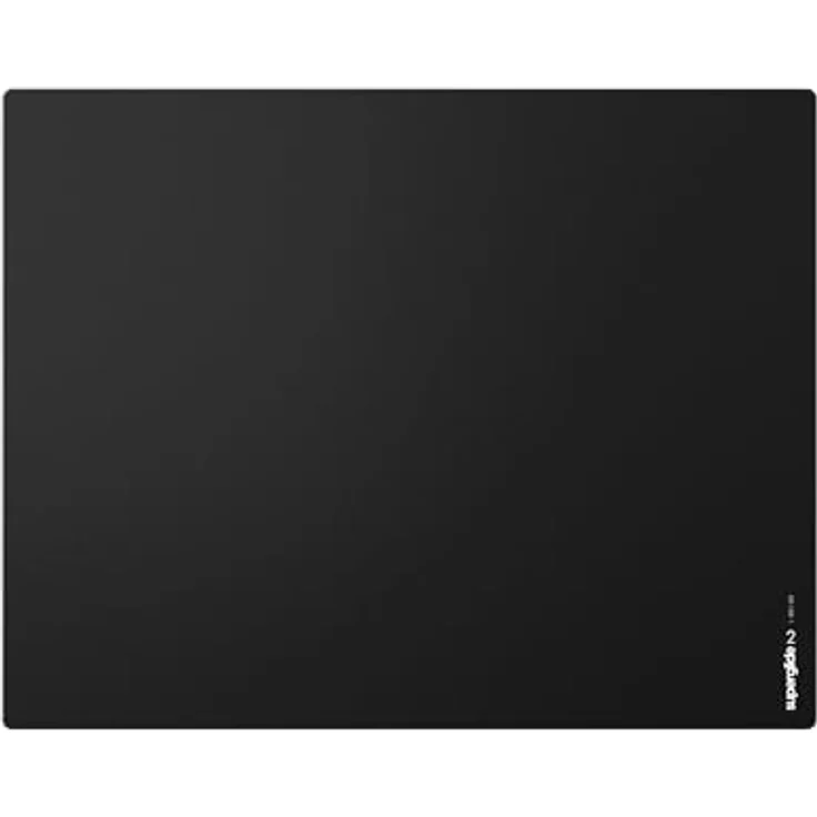 Pulsar Gaming Gears Superglide Glass Mouse Pad v2 (L), Aluminosilikatglas, 1.5 mm dick, rutschfeste Silikongummibasis, Schwarz – Bild 1