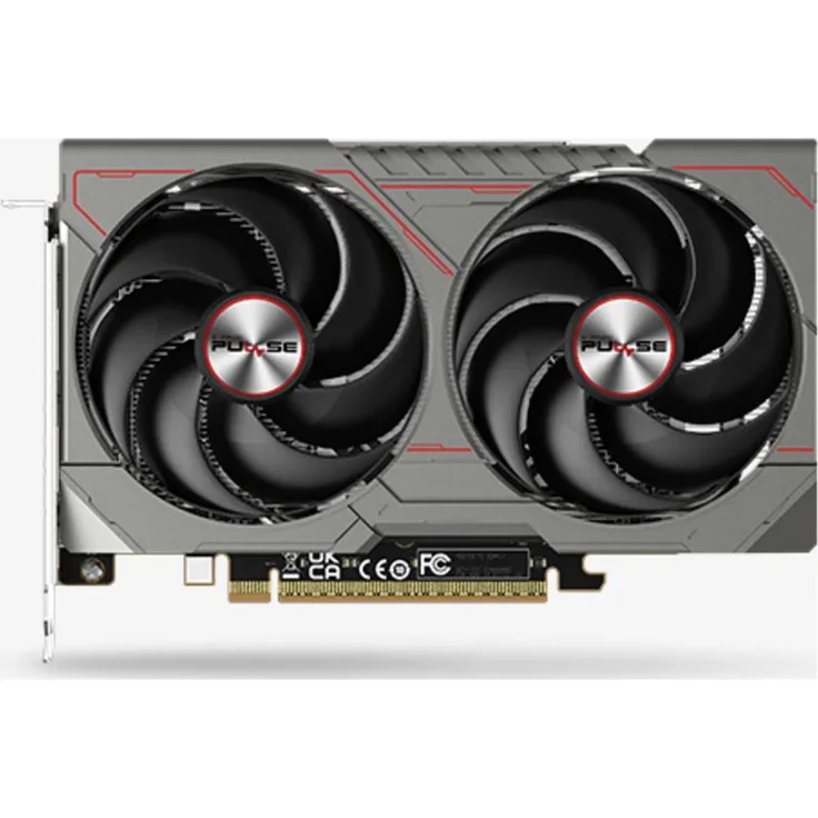 Sapphire Radeon RX 9060 XT, Grafikkarte mit 8 GB GDDR6-RAM, HDMI und DisplayPort, robustes Design mit optimierter Kühlung