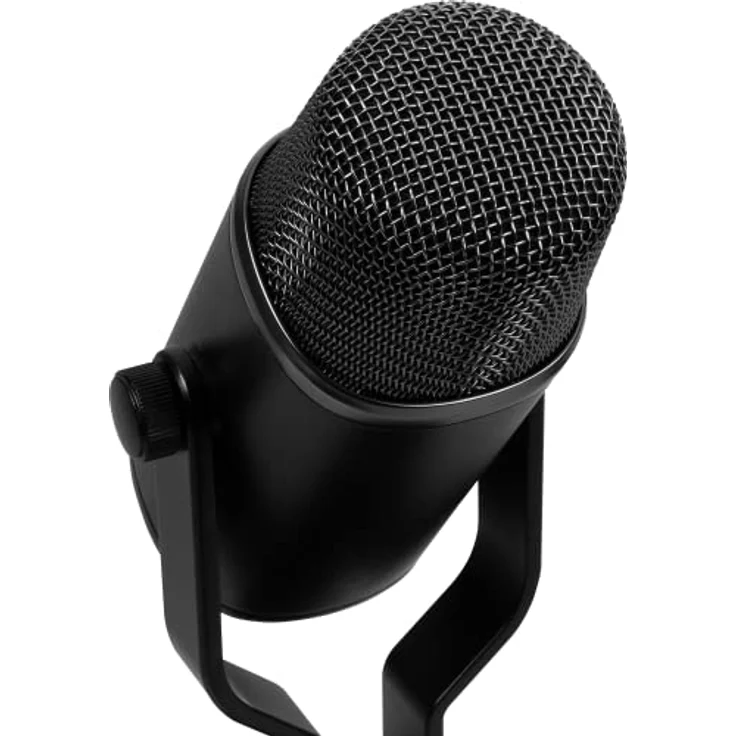 MSI Immerse GV60 Streaming Mikrofon (96 kHz Sample Rate, 24-bit Bit Rate, 20-20.000 Hz, USB-C zu USB-A Kabel 3m, 270 x 110 x 110 mm, schwarz, 1.100 Gramm) – Bild 5