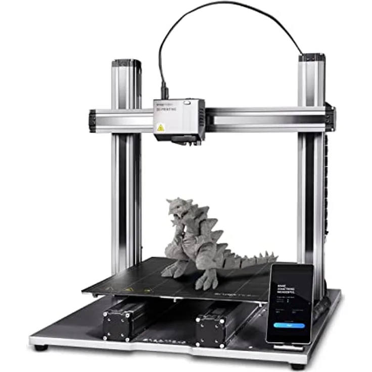 Snapmaker F350 2.0 Modularer 3D Drucker, DIY FDM 3D Drucker Auto-Nivellierung, Rauschunterdrückung, Große Druckgröße 320x350x325mm (F350) - Snapmaker 3D-Drucker mit größerem Arbeitsbereich und verbessertem Kühlsystem