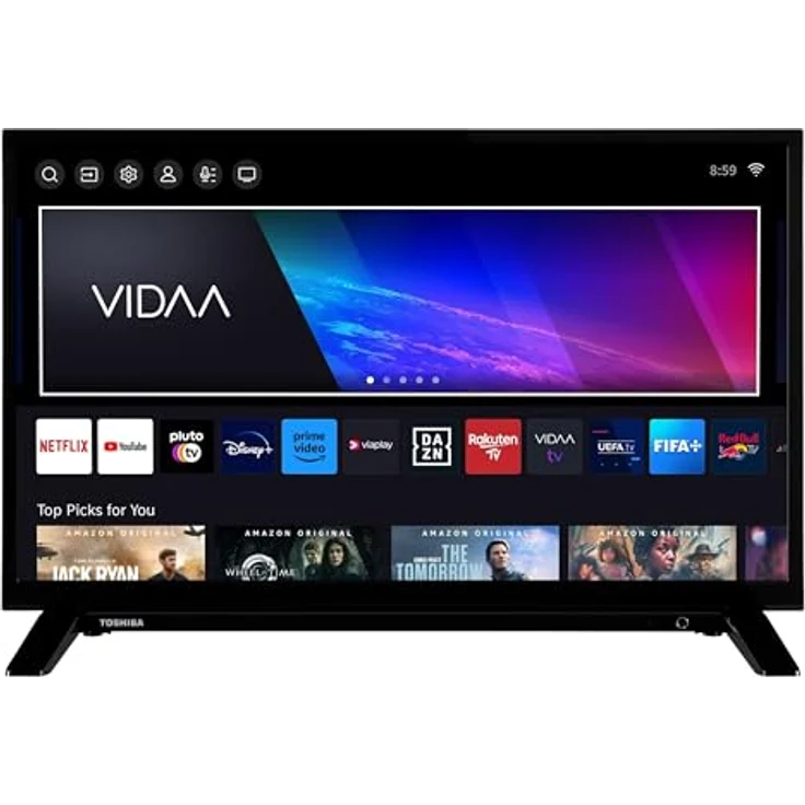 Toshiba 24WV2F63DAZ, 24 Zoll HD Smart TV mit VIDAA, HDR, Triple-Tuner und DTS Virtual X – Bild 2