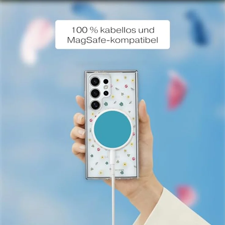 IDEAL OF SWEDEN Clear iPhone 17 Pro Hülle MagSafe - Petite Floral Design, Stoßfest, Dünn und Leicht, Umweltfreundlicher Schutz – Bild 4