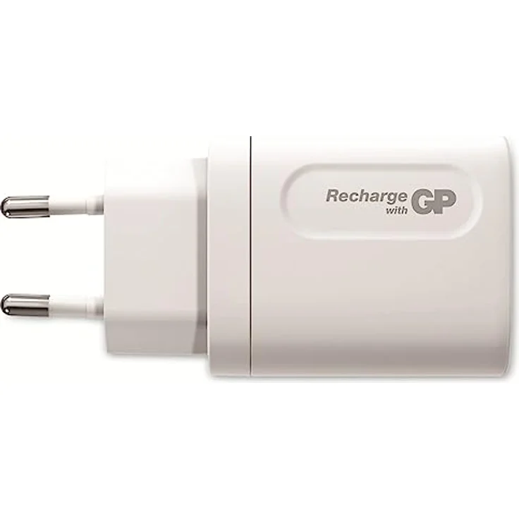 GP Batteries Smartphones-Zubehör, Modell GP 20 W, USB-A und USB-C-Ladegerät, inkl. Adapter für EU, CN und UK – Bild 2