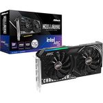 ASROCK Intel Arc B580 90-GA5LZZ-00UANF Grafikkarte mit 12 GB GDDR6-RAM, Dual-Slot Design, DirectX 12, Schwarz