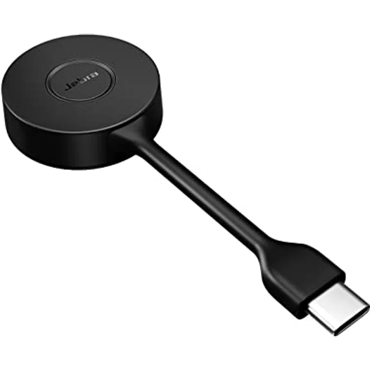 Jabra Link 400 USB-C DECT Adapter - Tragbarer und langlebiger Dongle mit bis zu 150 m geschützter Funkreichweite für ausgewählte Jabra Engage Wireless Headsets - UC Teams Variante - Schwarz – Bild 1