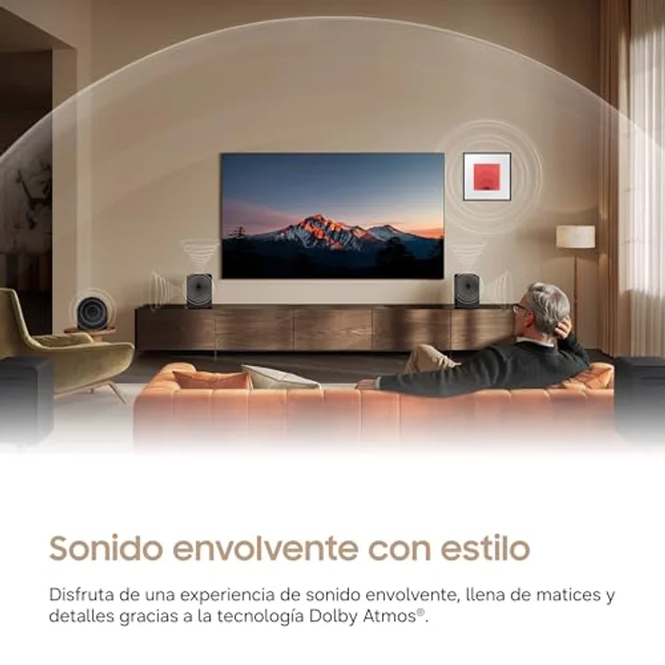 Samsung HW-LS70H/XC, Smart Wireless Speaker mit Dolby Atmos, Hi-Resolution Audio, Q-Symphony, Voice Assistant, schwarz – Bild 3