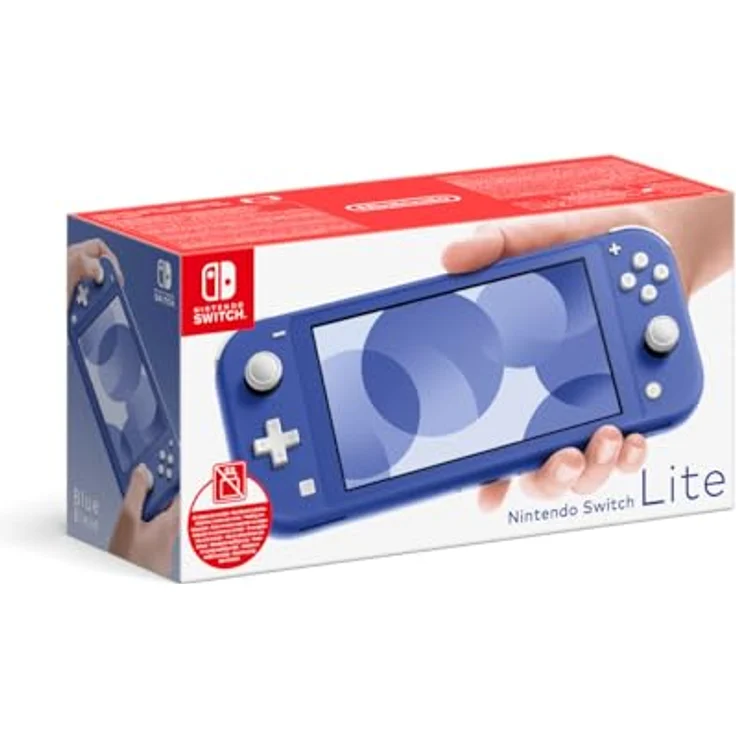 Nintendo Switch Lite (ohne Netzteil), Kompakte Handheld-Konsole mit integrierter Steuerung, Türkis – Bild 1