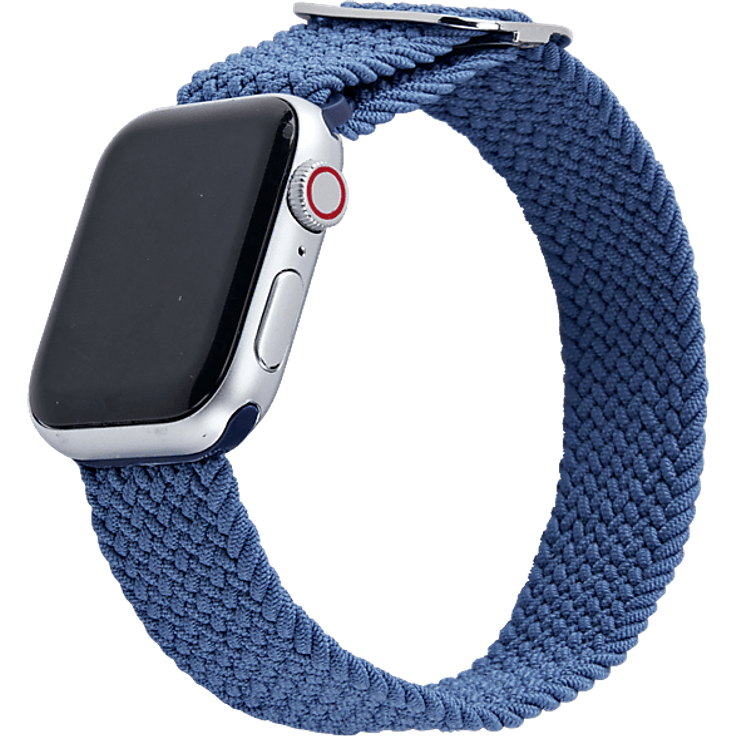 ISY ISB-2007, Ersatzband für Apple Watch 38-41mm, gewebtes Design, blau
