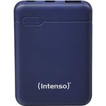 Intenso 7313525 Powerbank XS 5000, externes Ladegerät (5000mAh, geeignet für Smartphone/Tablet PC/MP3 Player/Digitalkamera) Blau