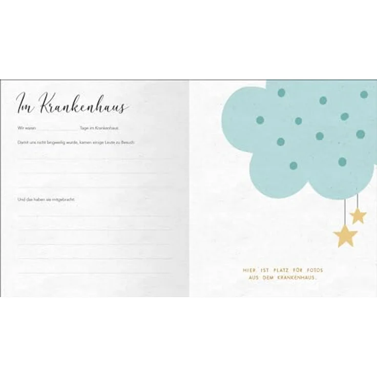 Ars Edition Fotoalbum Babyalbum. My little love, Hardcoverbuch mit 80 Seiten, liebevolles Design, perfektes Geschenk zur Geburt – Bild 6