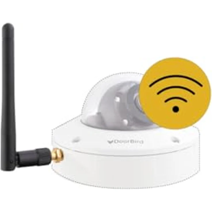 DoorBird WLAN Kit A8010, IP Video Mini Dome Kamera A1131, WLAN-fähig – Bild 2