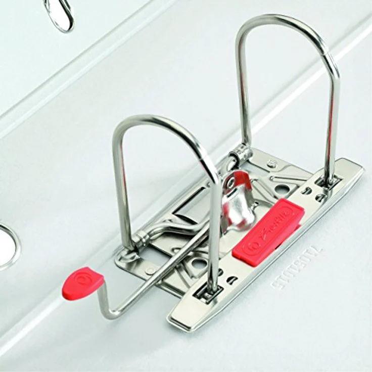 Herlitz Aktenordner maX.file »nature plus«, breit, DIN A4, Rückenbreite 8 cm, mit Griffloch, Raumsparschlitzen, Kantenschutz und aufgeklebtem Rückenschild, Pappe mit farbigem Kraftpapier kaschiert – Bild 4