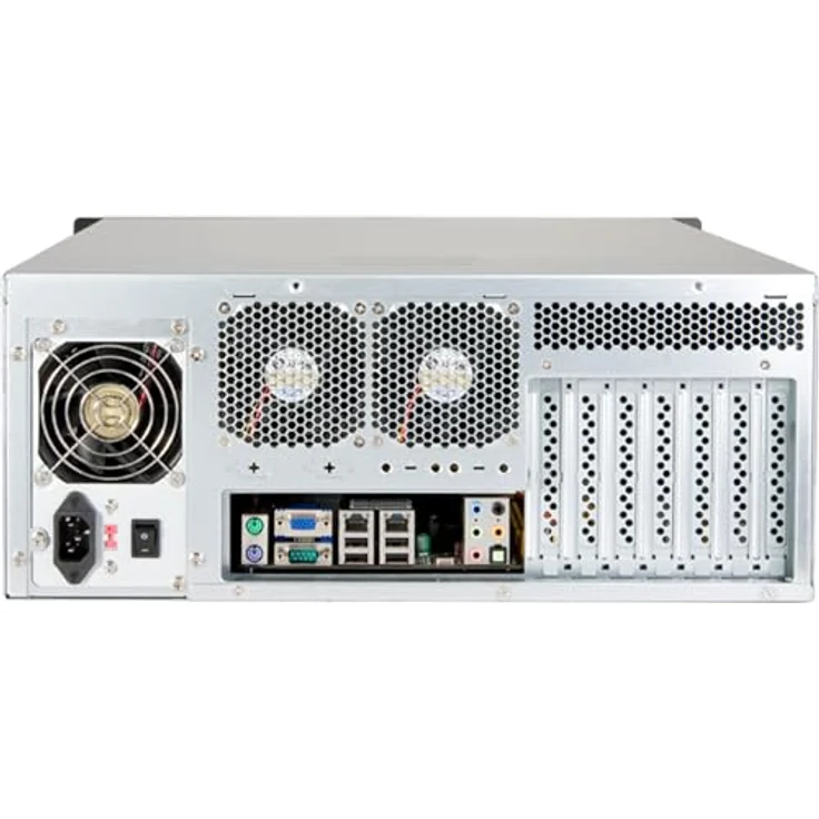 Chenbro RM42300F1, ATX PC Gehäuse in Schwarz/Silber mit USB 3.0 Anschluss – Bild 2