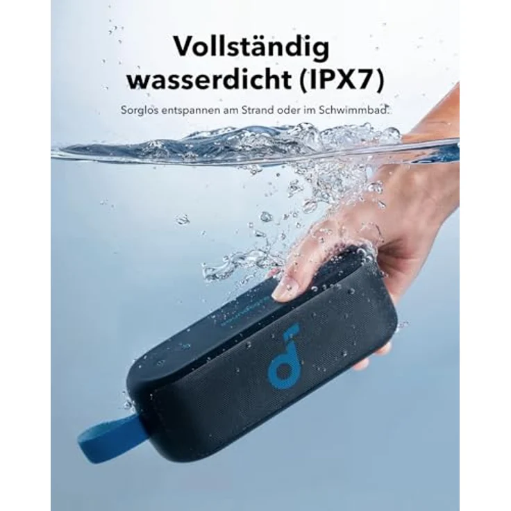 soundcore Select 3 BassUp Mode Bluetooth 5.0 Waterproof IPX7 Bluetooth-Lautsprecher – Bild 6