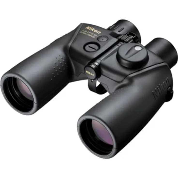 Nikon 7x50 CF WP, Fernglas mit integriertem Kompass, wasserdicht und beschlagfrei, für Brillenträger geeignet