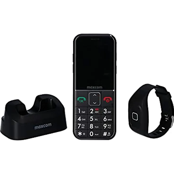 Maxcom Seniorehandys MM735, Schwarz